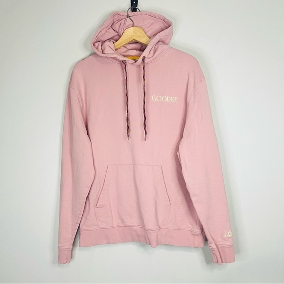 Goodee x KOTN “Dusty Rose” Pink Oversized Fleece Hoodie M - Picture 3 of 8